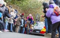 The Cyclist Louis Meintjes - Paris-Nice 2016 Royalty Free Stock Photo