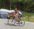 The Cyclist Louis Meintjes - Tour de France 2017