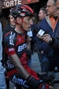 Cyclist Marco Pinotti Royalty Free Stock Photo