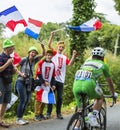 The Cyclist Mark Cavendish - Tour de France 2016 Royalty Free Stock Photo