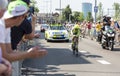 The Cyclist Michael Rogers - Tour de France 2015 Royalty Free Stock Photo