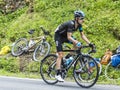 The Cyclist Mikel Nieve Iturralde Royalty Free Stock Photo