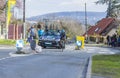 The Cyclist Mikel Nieve Iturralde - Paris-Nice 2016 Royalty Free Stock Photo