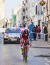 The Cyclist Moinard AmaÃÂ«l- Paris Nice 2013 Prologue in Houilles