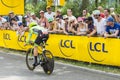 The Cyclist Nathan Haas - Tour de France 2015 Royalty Free Stock Photo