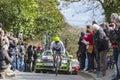 The Cyclist Patrick Bevin - Paris-Nice 2016 Royalty Free Stock Photo