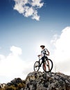 Cyclist rest stop