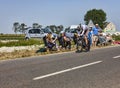 The Cyclist Romain Bardet Royalty Free Stock Photo