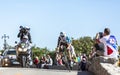 The Cyclist Romain Bardet - Tour de France 2016 Royalty Free Stock Photo
