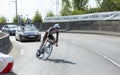 The Cyclist Romain Bardet - Tour de France 2015 Royalty Free Stock Photo