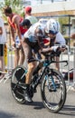 The Cyclist Romain Bardet - Tour de France 2015 Royalty Free Stock Photo