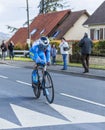 The Cyclist Roman Combaud - Paris-Nice 2016