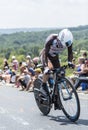 The Cyclist Samuel Dumoulin - Tour de France 2014