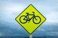 Cyclist sign Royalty Free Stock Photo