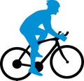 Cyclist Silhouette