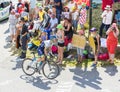 The Cyclist Simon Yates on Col du Glandon - Tour de France 2015