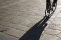 Cyclist on Street, Bologna
