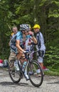 The Cyclist Sylvain Chavanel- Col du Granier 2012