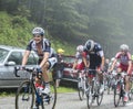 The Cyclist Tom Dumoulin Climbing Col du Platzerwasel - Tour de France