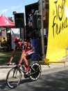 Cyclist at the tour de France