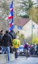 The Cyclist Tsgabu Gebremaryam Grmay - Paris-Nice 2016 Royalty Free Stock Photo