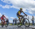The Cyclist Yohann Gene - Paris Roubaix 2016