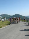 Cyclists of Giro d'Italia 2009 Royalty Free Stock Photo