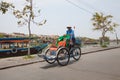 Cyclo drivers in Vietnam