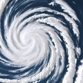 A cyclone. illustration.