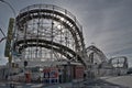 `Cyclone` roller-coaster at Coney Island