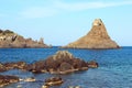 Cyclopean Isles in Aci Trezza, Catania, Sicily, Italy