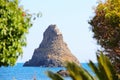 Cyclopean Isles in Aci Trezza, Catania, Sicily, Italy Royalty Free Stock Photo