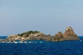 Cyclops archipelago in the Aci Trezza bay