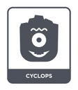 cyclops icon in trendy design style. cyclops icon isolated on white background. cyclops vector icon simple and modern flat symbol