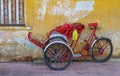 Cyclos human transportation, Saigon, Vietnam