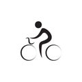 cyclotourism icon. Elements of sportsman icon. Premium quality graphic design icon. Signs and symbols collection icon for websites