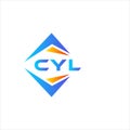 CYL abstract technology logo design on white background. CYL creative initials letter logo concept Royalty Free Stock Photo