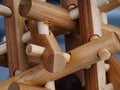 Cylinder bamboo puzzles