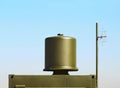 Cylindrical antenna Royalty Free Stock Photo