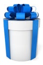 Cylindrical gift box