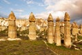 Stone cliffs looks like a Fairy houses in Love valley