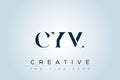 CYM abstract letter logo Royalty Free Stock Photo