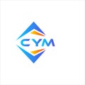 CYM abstract technology logo design on white background. CYM creative initials letter logo concept Royalty Free Stock Photo