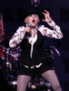 Cyndi Lauper performs in concert