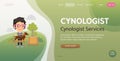 Cynologist Services Website Template