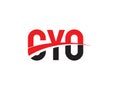 CYO Letter Initial Logo Design Vector Illustration