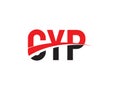 CYP Letter Initial Logo Design Vector Illustration