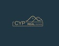 CYP Real Estate and Consultants Logo Design Vectors images. Luxury Real Estate Logo Design