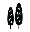 Cypress Isolated Vector Icon which can easily modify or edit