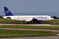 Cyprus Airways Airbus A320 Royalty Free Stock Photo